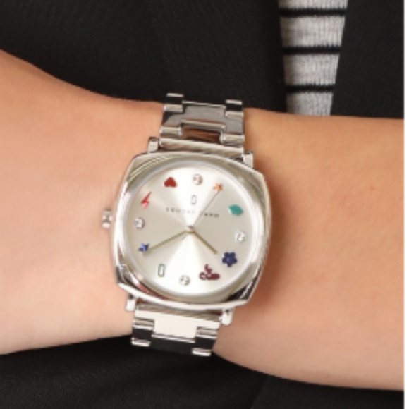 NWT Marc Jacobs Silver Mandy Watch - Picture 4 of 8